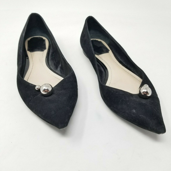 Christian Dior Pointed Toe Ballet Flats - Picture 1 of 8